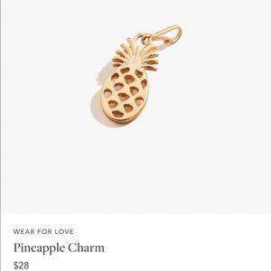Alex & Ani pineapple charm